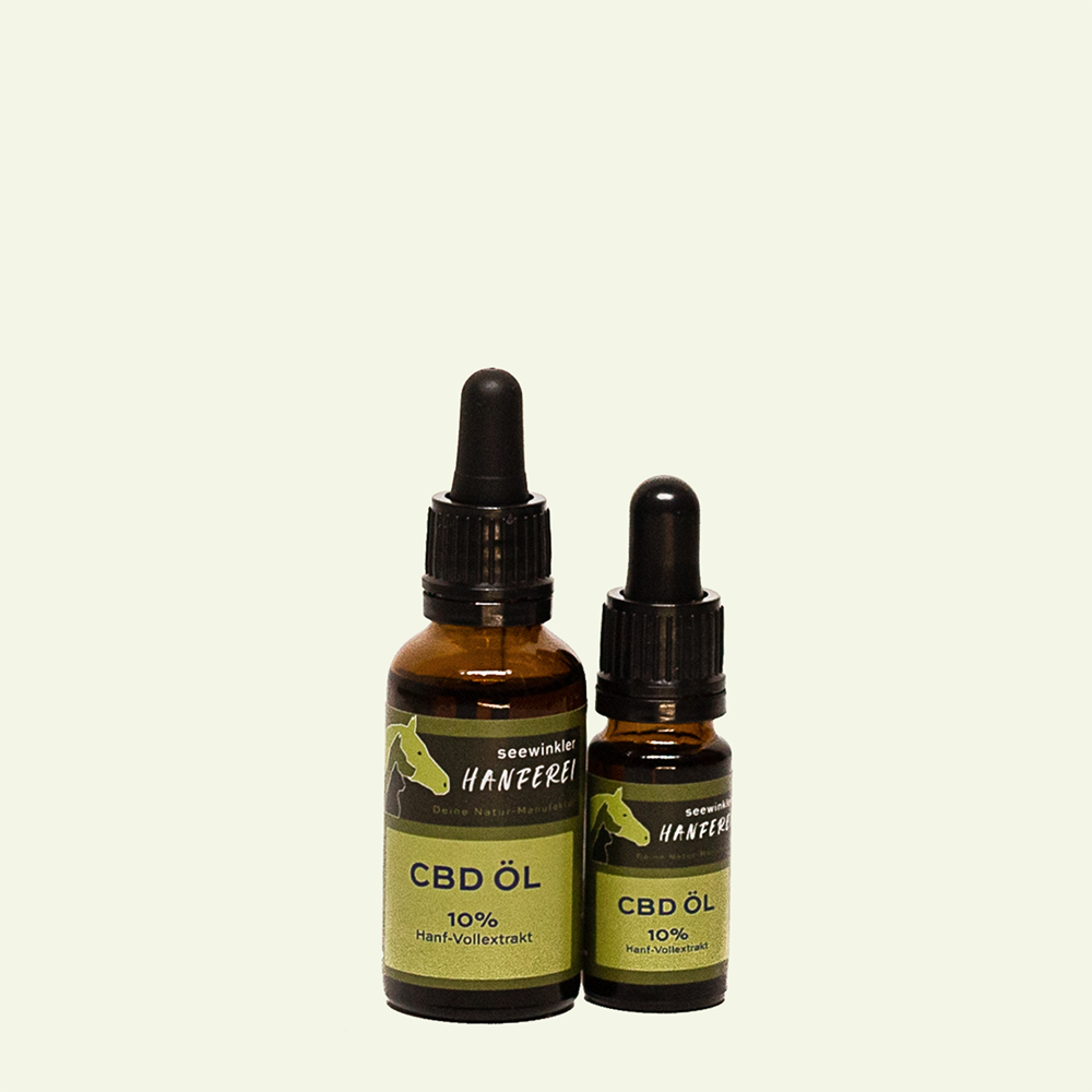 seewinkler CBD Öl 10% 30ml und 10ml geschlossen