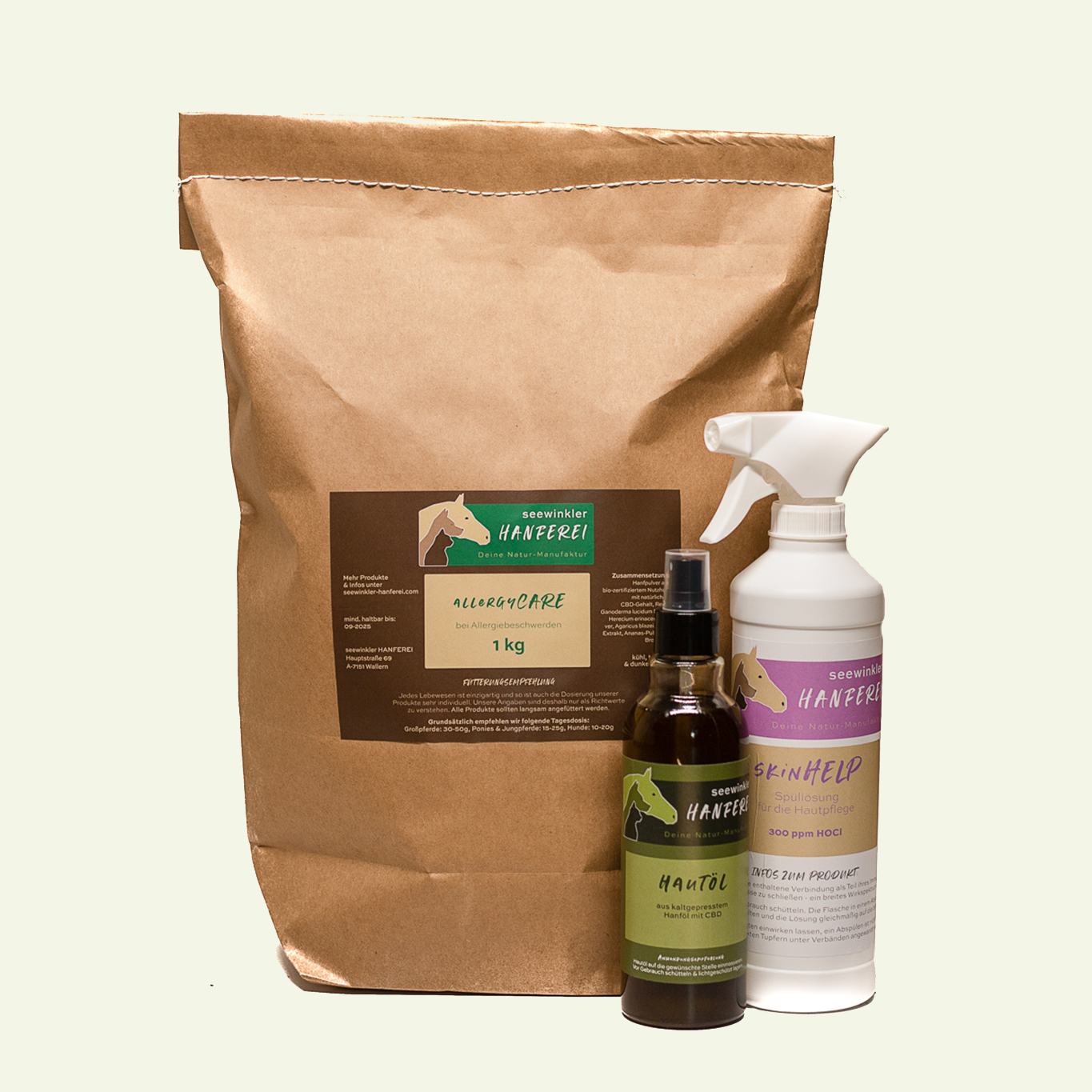 seewinkler allergyKOMBI allergyCARE mit Hautöl und skinHELP