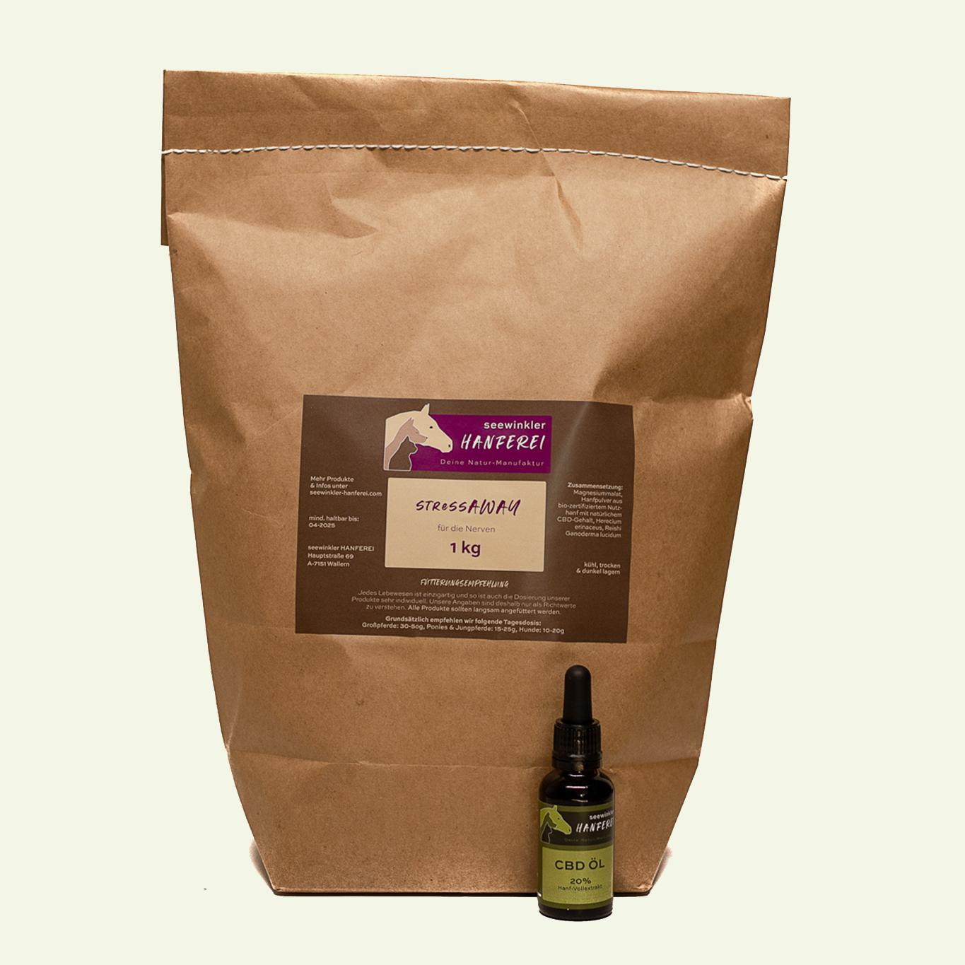 seewinkler stressKOMBI stressAWAY mit CBD Öl 20%