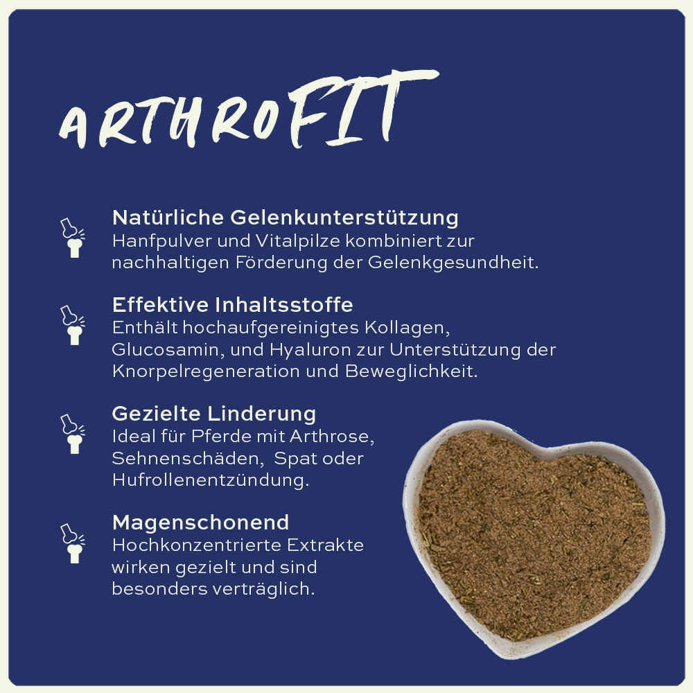 Nature's Best Arthrofit Polvere 500g - Integratore Alimentare Per Cavalli Con Erbe