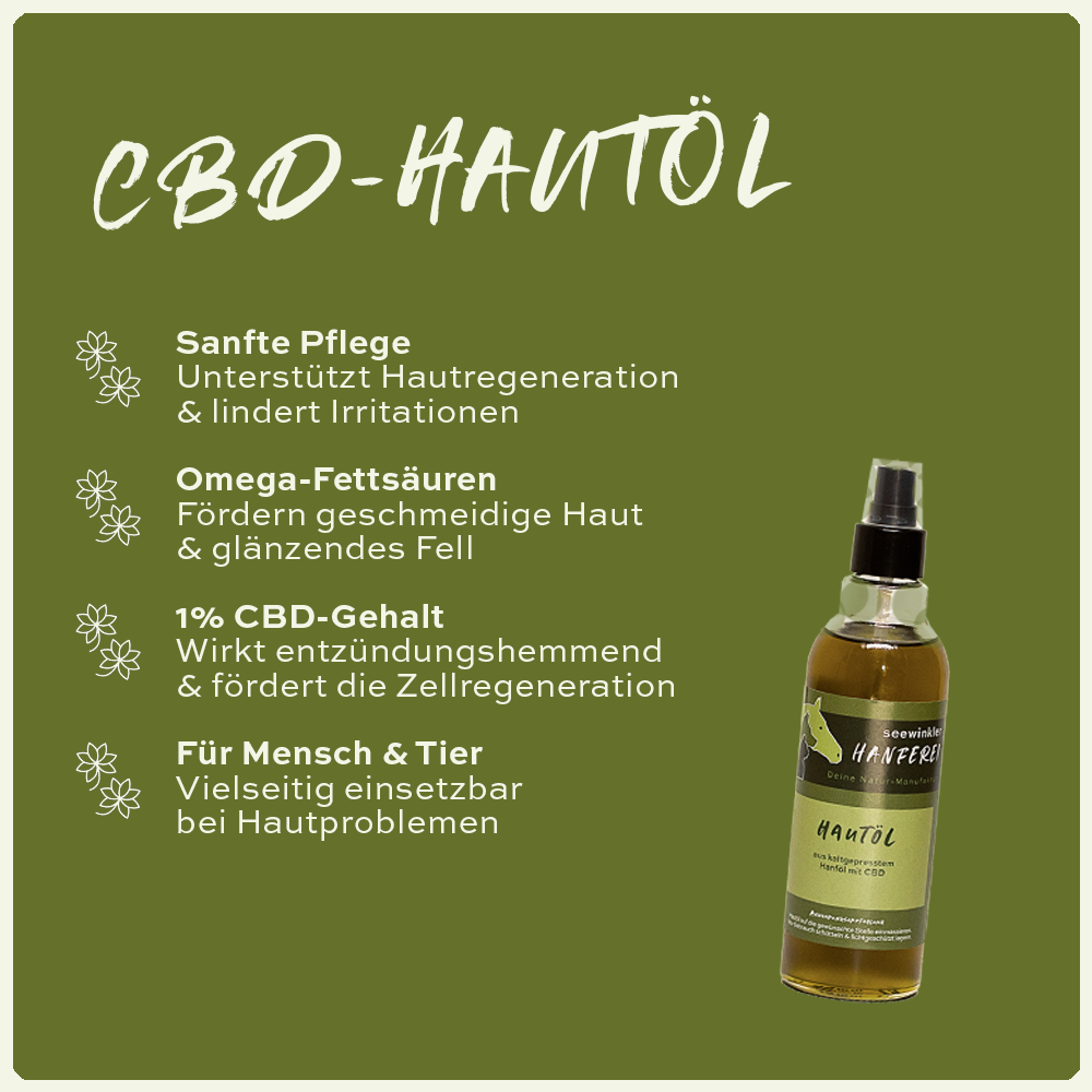 Hautöl mit CBD